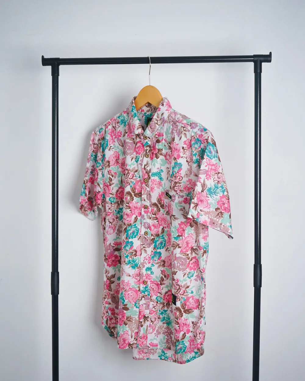 Printed Camp Collar Shirt